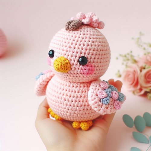 Crochet Baby Bird Amigurumi Pattern Free