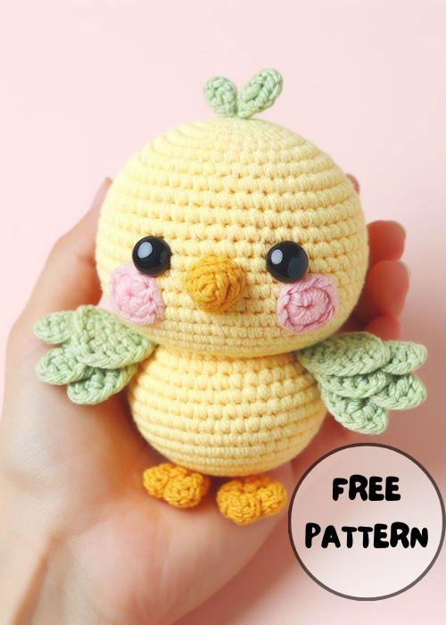 Crochet Baby Bird Amigurumi Pattern
