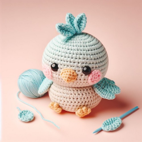 Crochet Baby Bird Amigurumi