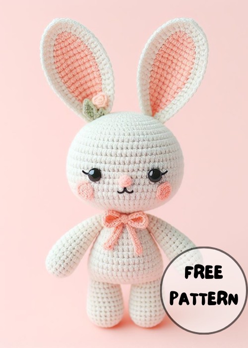 Crochet Bunny Doll Millio Amigurumi Pattern Free