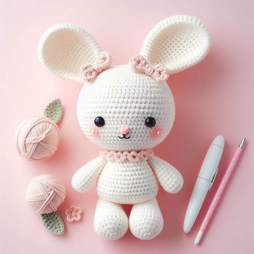 Crochet Bunny Doll Millio Amigurumi Pattern