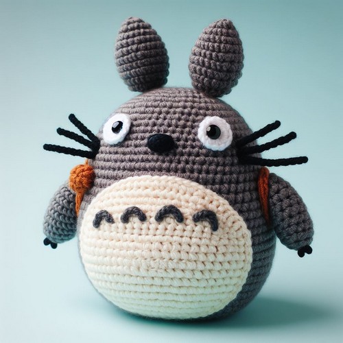 Crochet Chibi Totoro Amigurumi