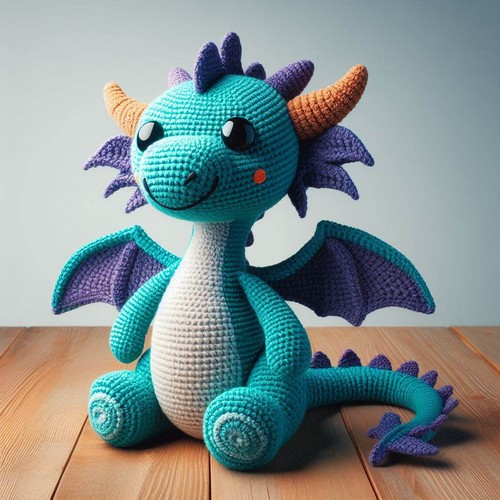 Crochet Crazy Dragon Amigurumi Pattern
