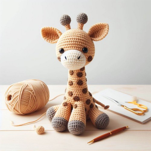 Crochet Giraffe Amigurumi Pattern