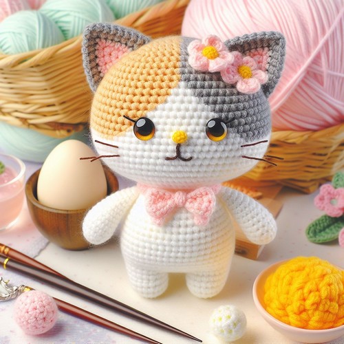 Crochet Gracie the Kitty Amigurumi