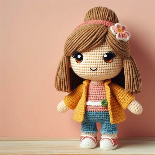Crochet Isabela Doll Amigurumi Pattern