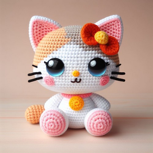 Crochet Kitty Dunyasha Amigurumi Pattern Free