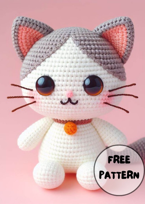 Crochet Kitty Dunyasha Amigurumi Pattern