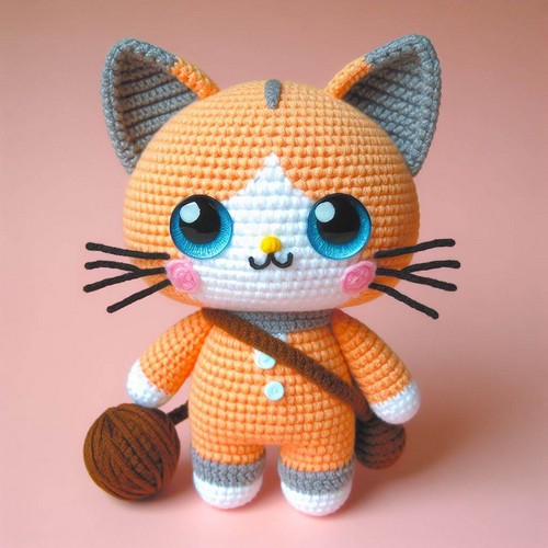 Crochet Kitty Dunyasha Amigurumi