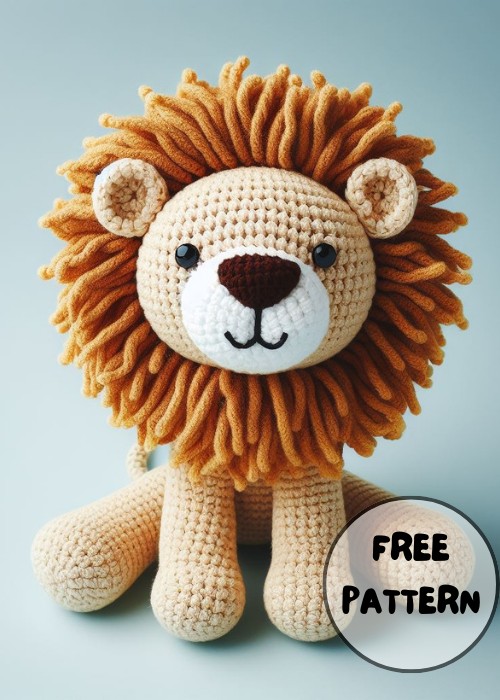Crochet Lion Amigurumi Pattern Free