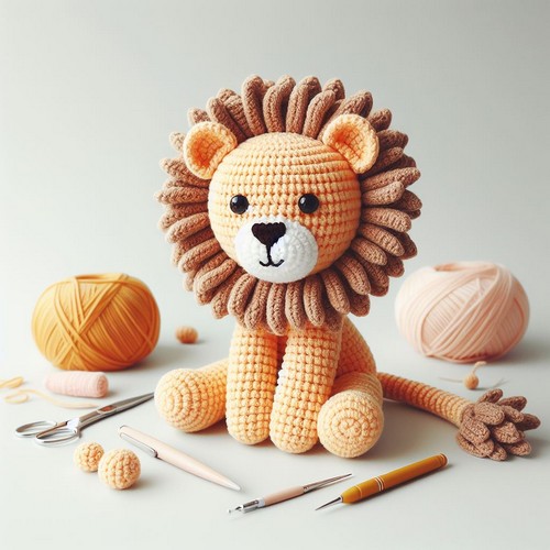 Crochet Lion Amigurumi