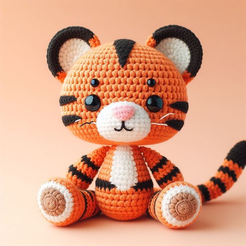 Crochet Little Tiger Amigurumi
