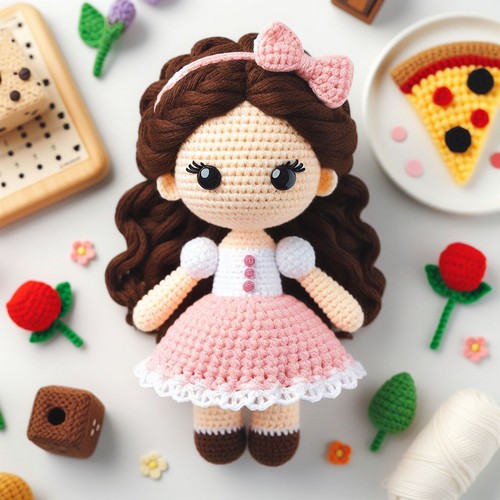 Crochet Luisa Doll Amigurumi Pattern Free
