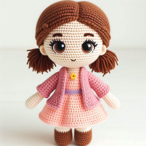Crochet Luisa Doll Amigurumi Pattern