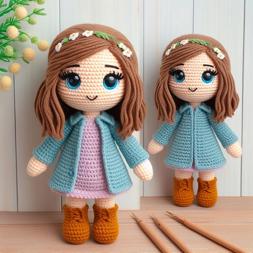 Crochet Luisa Doll Amigurumi