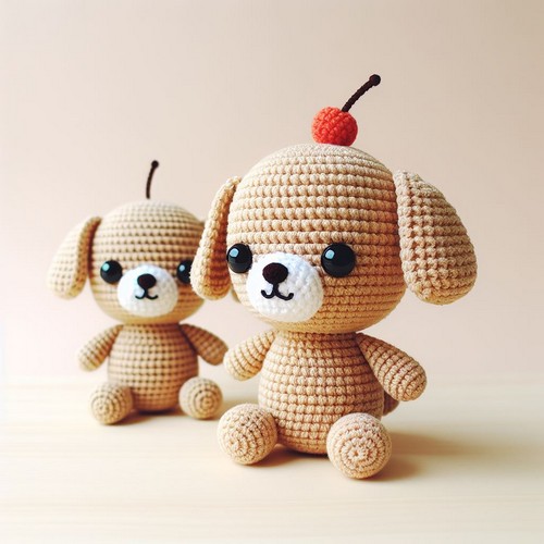 Crochet Mini Dog Amigurumi Pattern Free