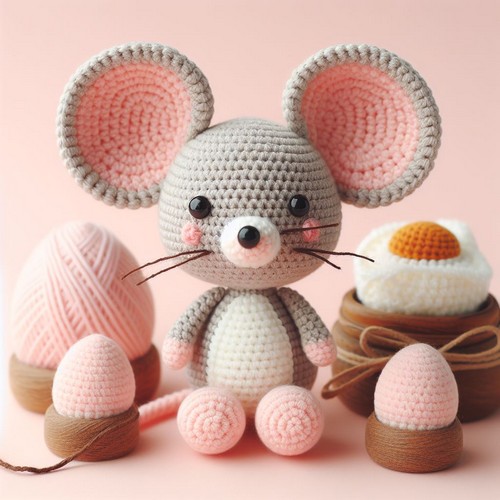 Crochet Mouse Amigurumi Pattern Free