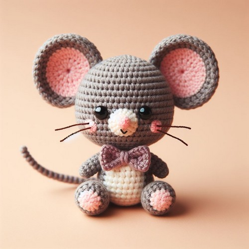 Crochet Mouse Amigurumi