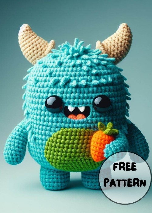 Crochet Nibbles The Monster Amigurumi Pattern