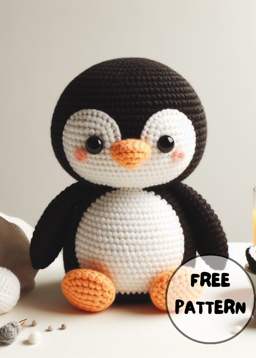 Crochet Penguin Pipo Amigurumi Pattern Free