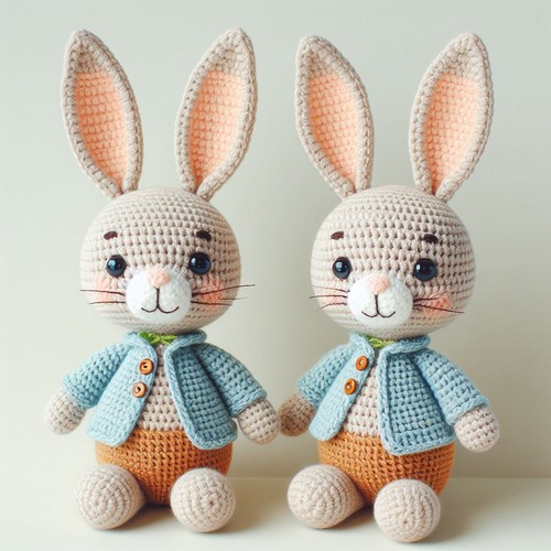 Crochet Peter Rabbit Amigurumi Pattern Free