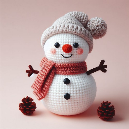 Crochet Snowman Amigurumi Pattern Free