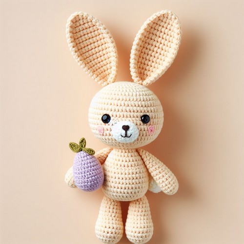 Free Crochet Bunny Doll Millio Amigurumi Pattern