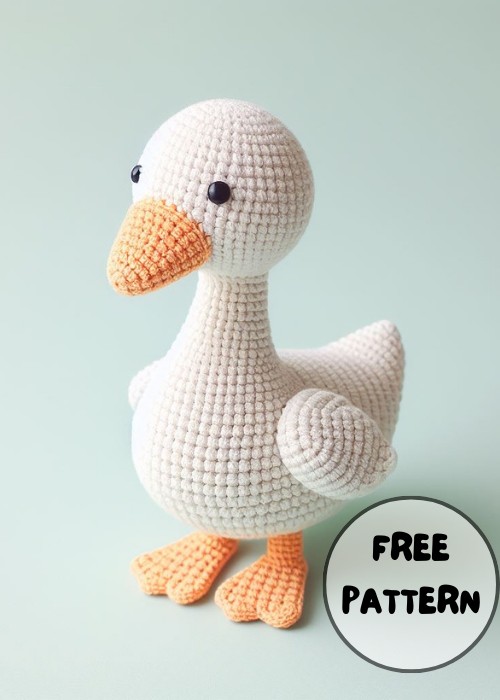 Free Crochet Goose Amigurumi Pattern