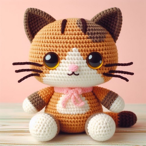 Free Crochet Kitty Dunyasha Amigurumi Pattern