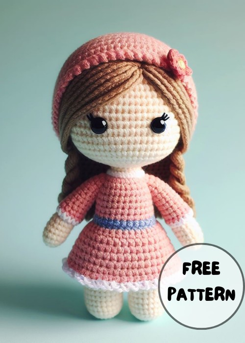 Free Crochet Luisa Doll Amigurumi Pattern