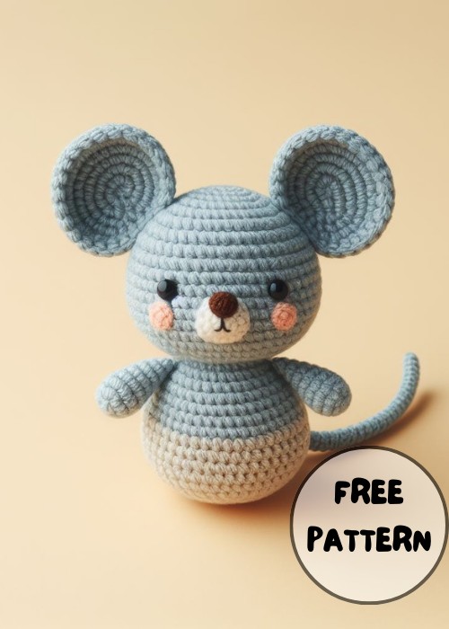 Free Crochet Mouse Amigurumi Pattern