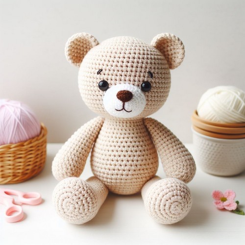 Free Crochet Teddy Bear Amigurumi Pattern