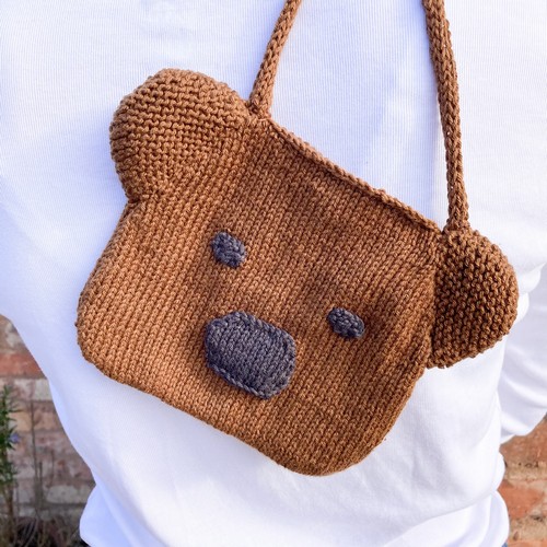 Bear Shoulder Bag Knit Pattern