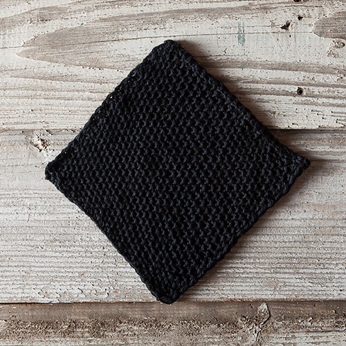 Black Diamond Dishcloth Knit Pattern