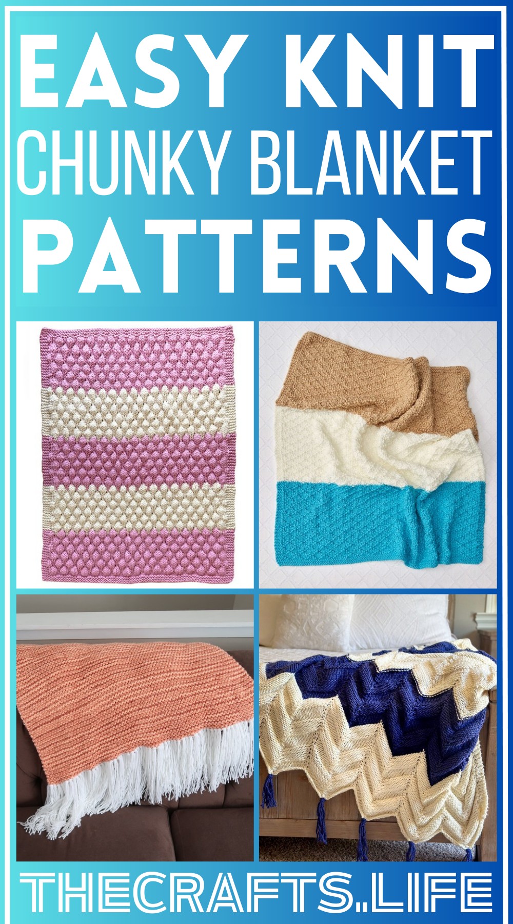 Chunky Blanket Knit Patterns