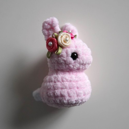 Crochet Bunny Puff Pattern