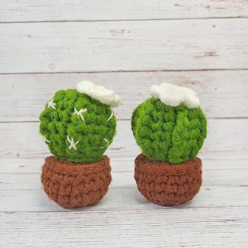 Crochet Cactus With Pot Pattern