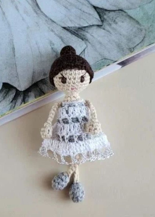 Crochet Doll Silver Bell Pattern