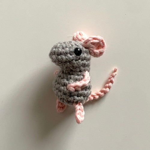Crochet Pocket Mouse Doll Pattern