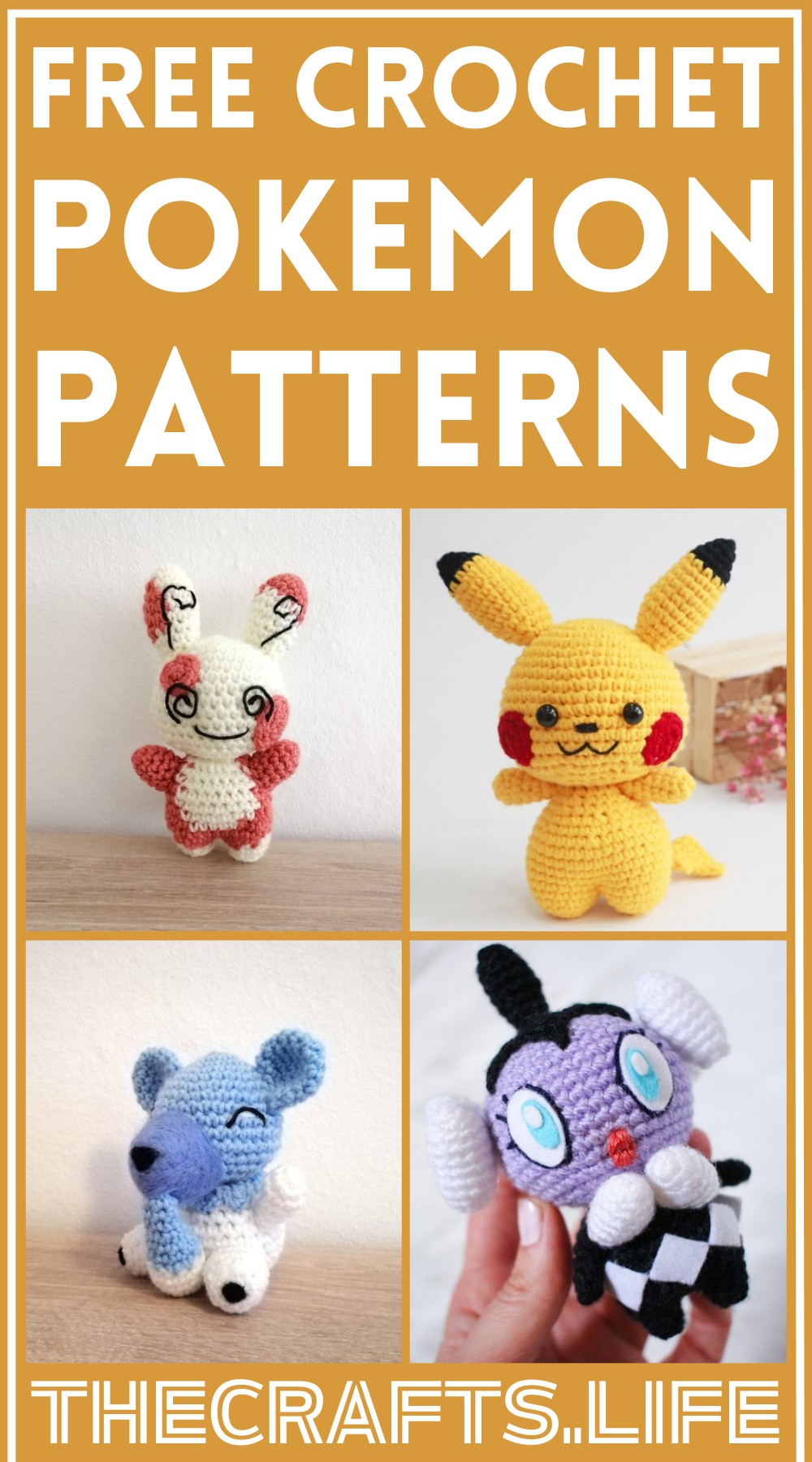 Crochet Pokemon Amigurumi Patterns