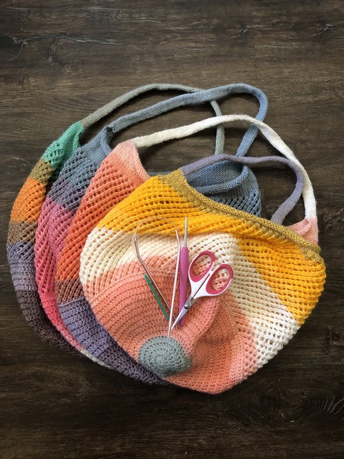 Cute Market Bag Knit Pattern