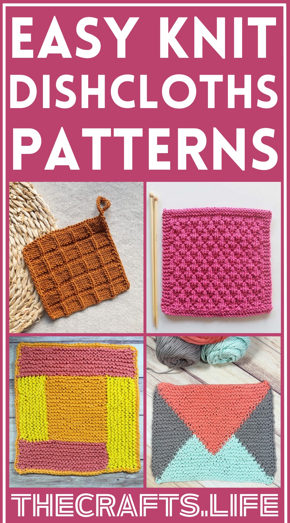 Dishcloths Knit Patterns