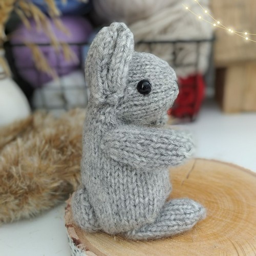 Easter Rabbit Toy Knit Pattern