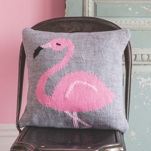 Flamingo Cushion Pattern