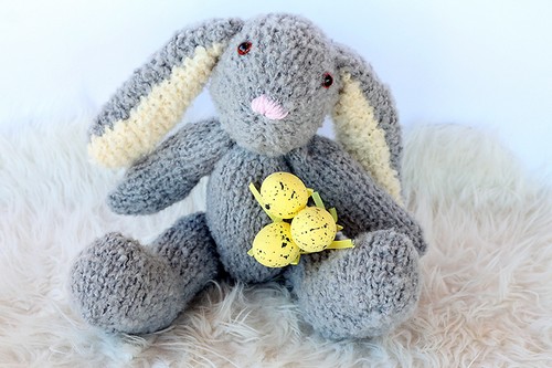Floppy Easter Bunny Knit Pattern