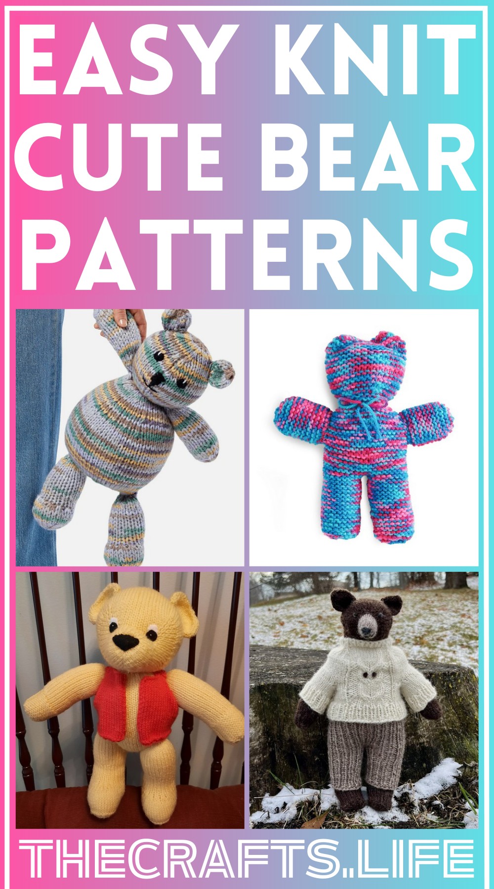 Knit Bear Patterns