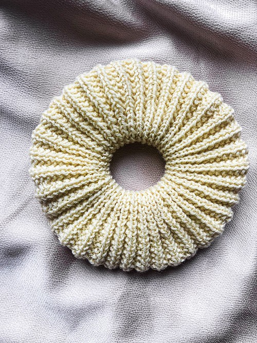 Musling Scrunchie Knit Pattern