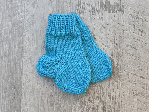 Preemie Socks Knit Pattern
