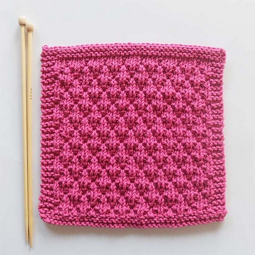 Seersucker Dishcloth Knit Pattern