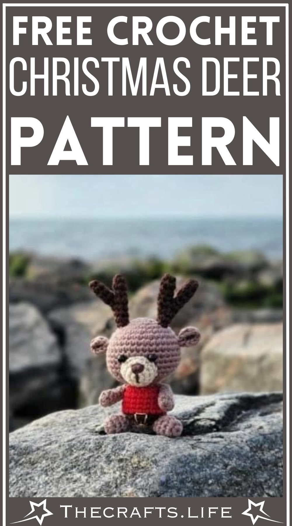 Crochet Christmas Deer Amigurumi Pattern